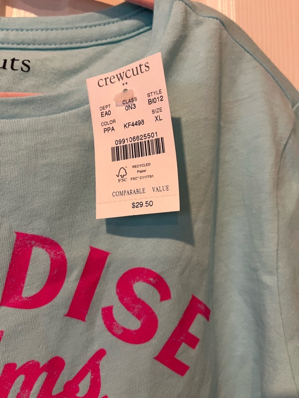 crewcuts Kids 'Paradise Palms' Graphic T-shirt, XL, NWT - Picture 3 of 8